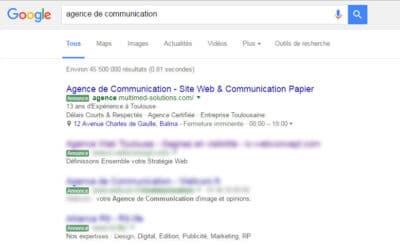 Nouvelle modification sur AdWords, les annonces passent au vert