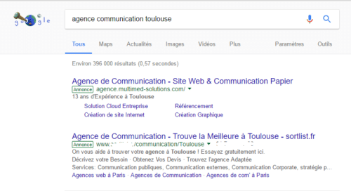 Google AdWords Toulouse