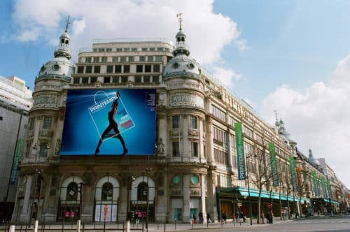 Publicité pour un magasin Toulouse