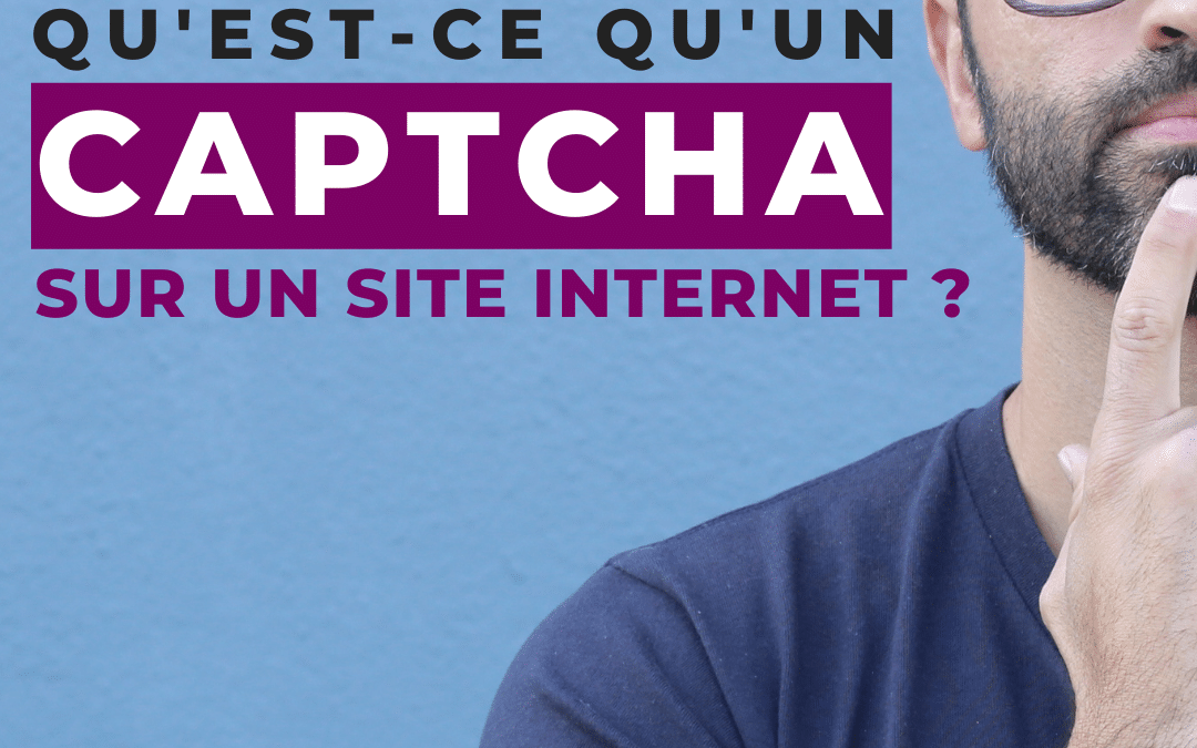 Un captcha sur un site internet