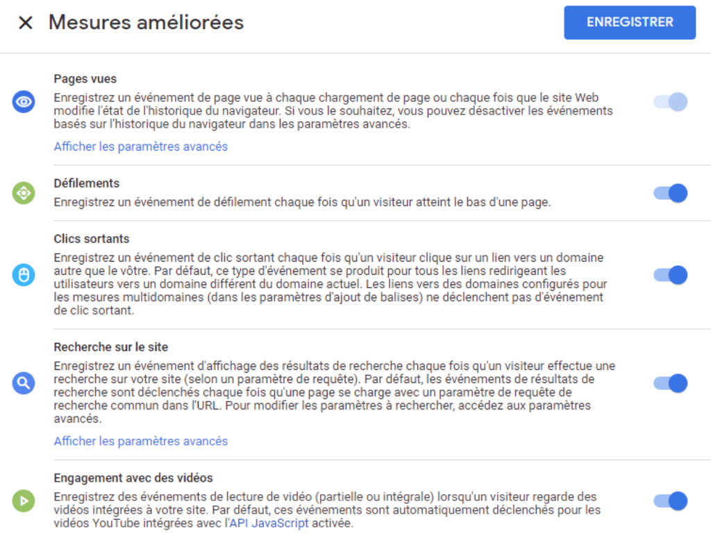 Flux de données automatique Google Analytics GA4