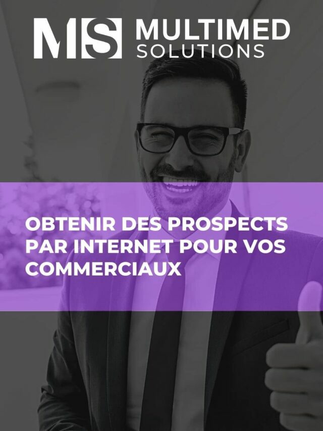 Obtenir des prospects pour vos commerciaux