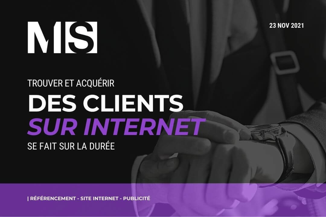 Trouver des clients par internet se fait dans la durée