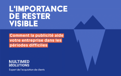 L’importance de rester visible : Comment la publicité aide votre entreprise dans les périodes difficiles