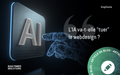 L’IA va-t-elle tuer le webdesign ? Ce que personne ne vous dit sur la révolution en cours