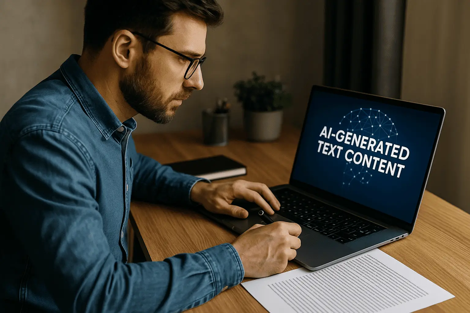 Génération de contenu texte par IA