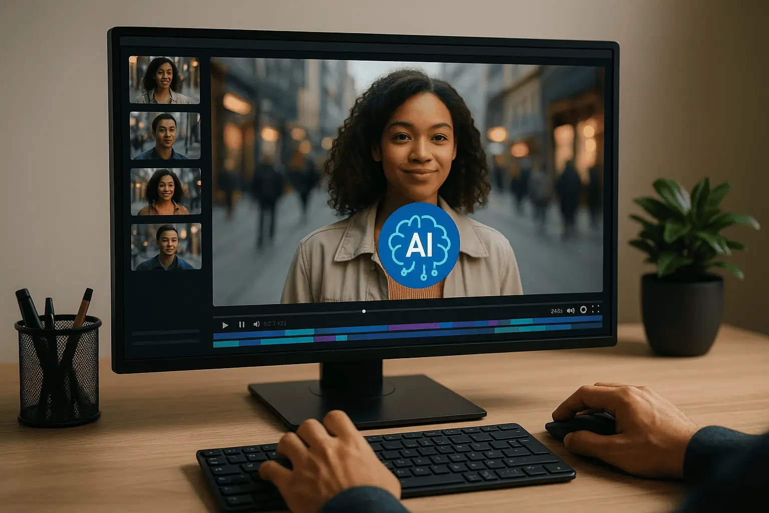 Génération de contenu vidéo par IA