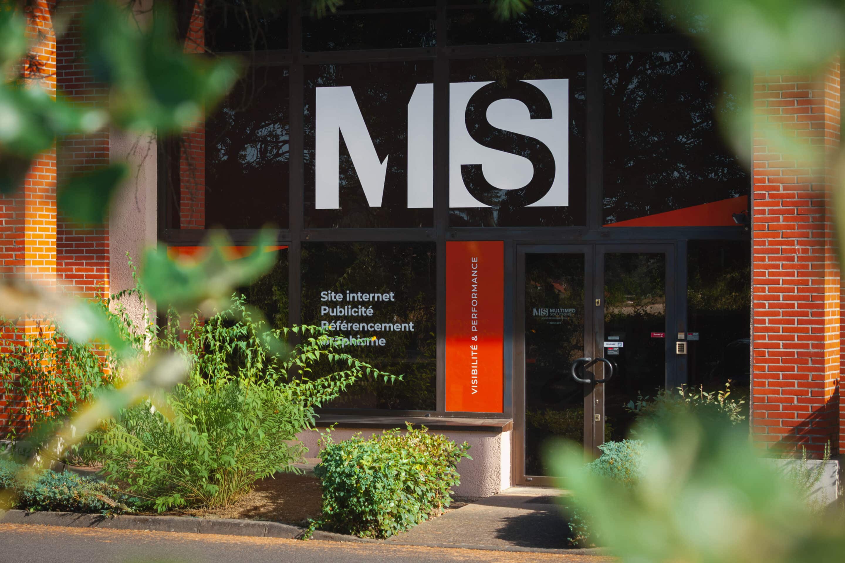 Devanture agence web Multimed Solutions à Balma