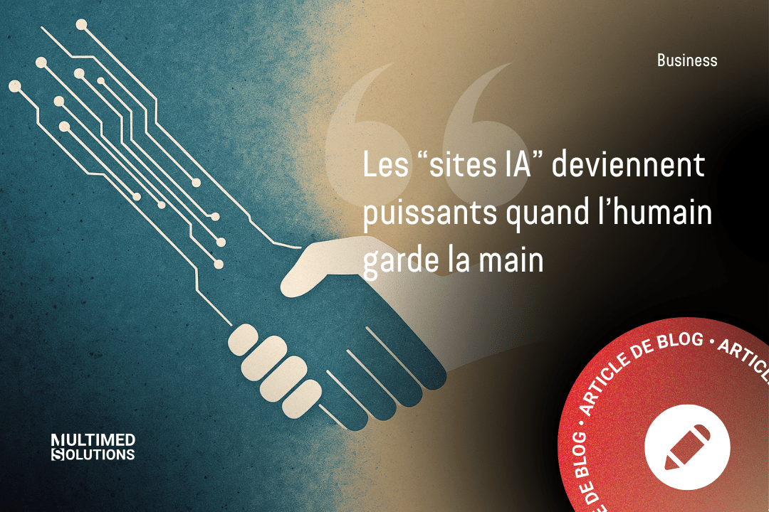 Les sites IA deviennet puissant quand l'humain garde la main