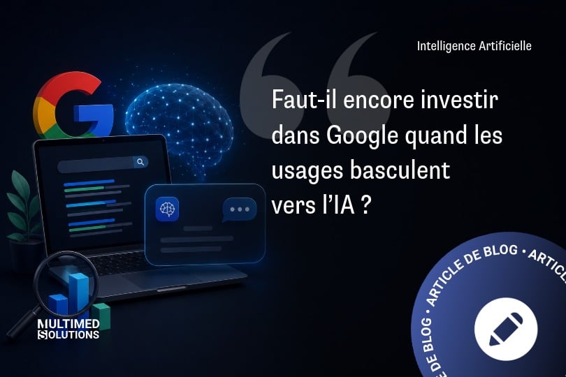 Faut-il encore investir dans Google quand les usages basculent vers l’IA ? Faut-il encore investir dans Google quand les usages basculent vers l’IA ?