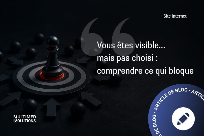 Vous êtes visible mais pas choisi Vous êtes visible mais pas choisi